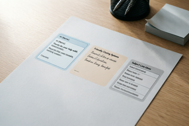 Examples of Friendly Email Templates for Daily Communication