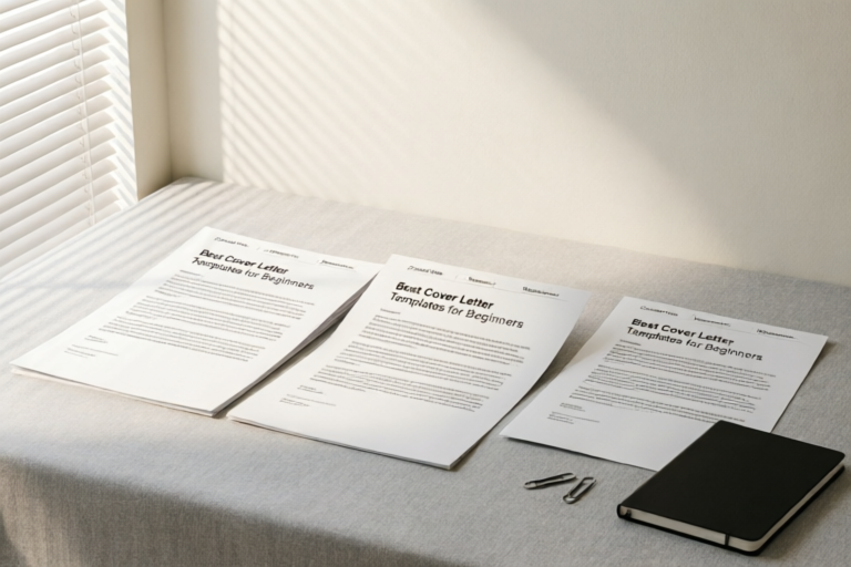 Best Cover Letter Templates for Beginners