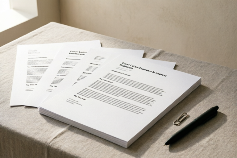 Cover Letter Examples to Impress Employers