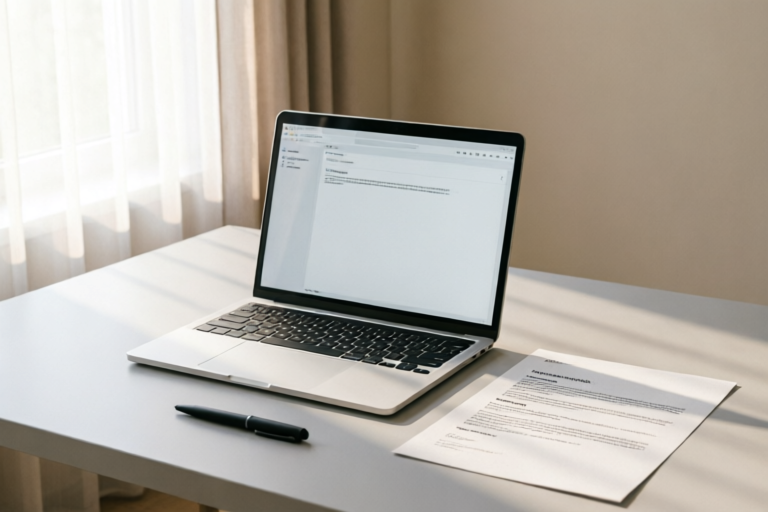 Email Template for Job Applications
