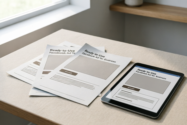 Ready-to-Use Facebook Ad Templates for Business