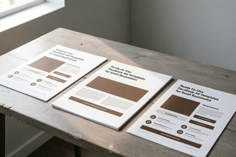 Ready-to-Use Facebook Ad Templates for Small Businesses