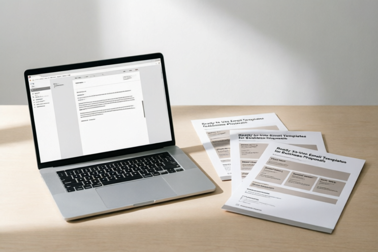 Ready-to-Use Email Templates for Business Proposals