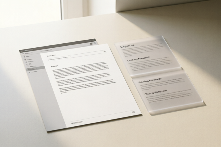 Email Templates for Job Applications