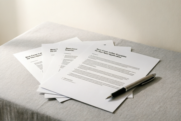 Best Cover Letter Examples for Your Next Application