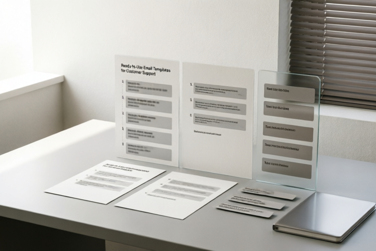 Ready-to-Use Email Templates for Customer Support