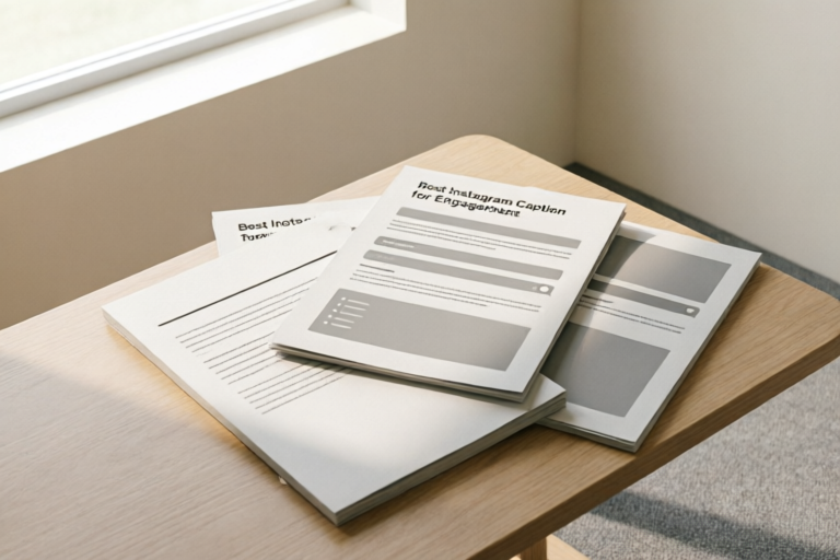 Best Instagram Caption Templates for Engagement