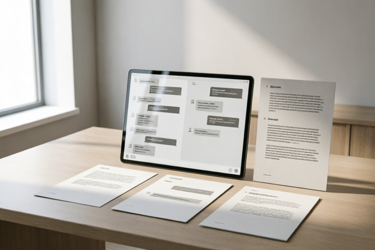 Examples of Professional Business Chat Templates