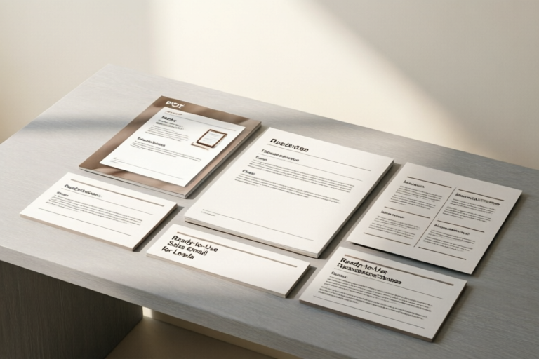 Ready-to-Use Sales Email Templates for Leads