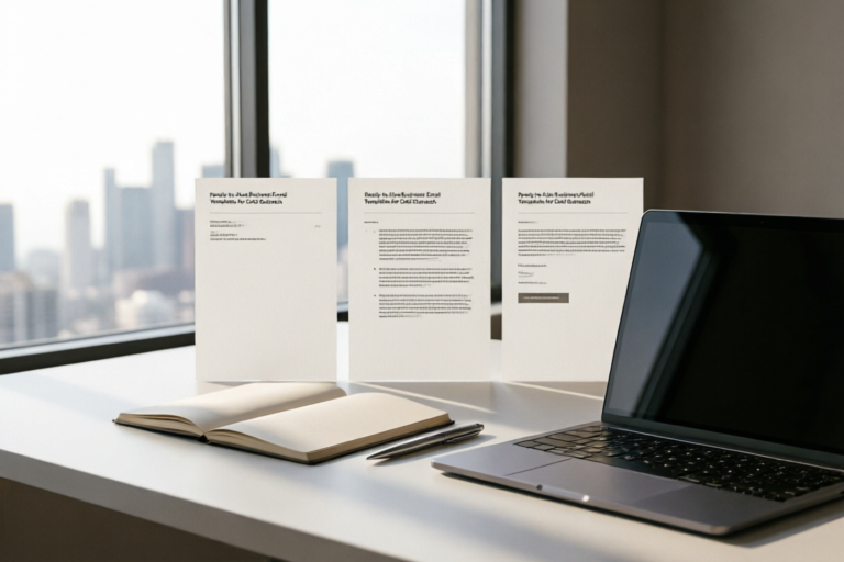 Ready-to-Use Business Email Templates for Cold Outreach