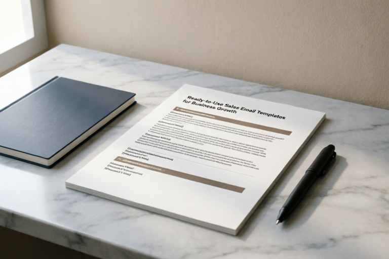 Ready-to-Use Sales Email Templates for Business Growth