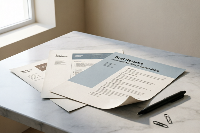 Best Resume Templates for Entry-Level Jobs