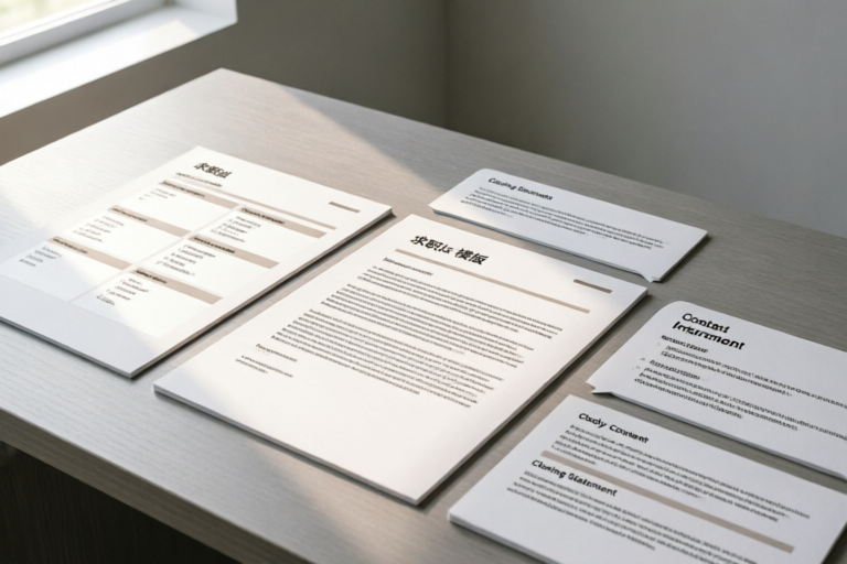 Job Application Cover Letter Templates for Beginners