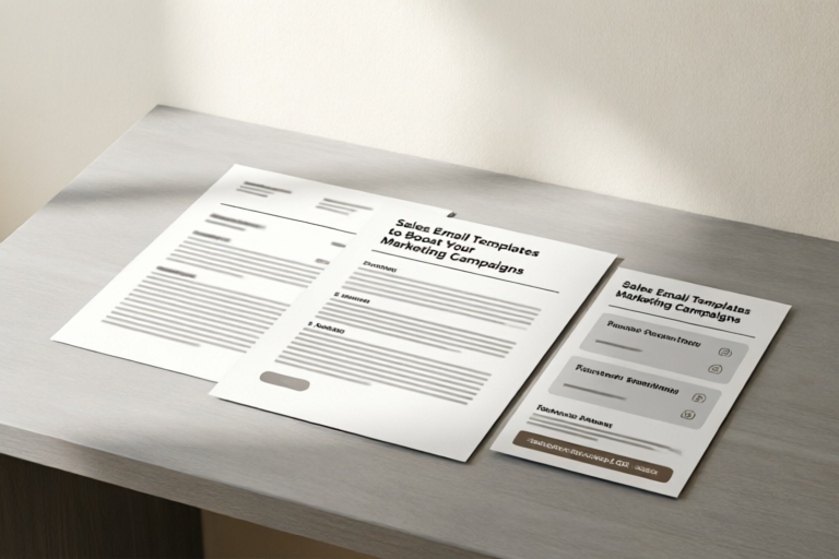 Sales Email Templates to Boost Your Marketing Campaigns