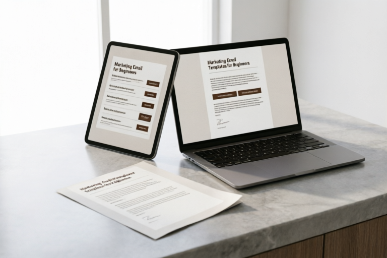 Marketing Email Templates for Beginners