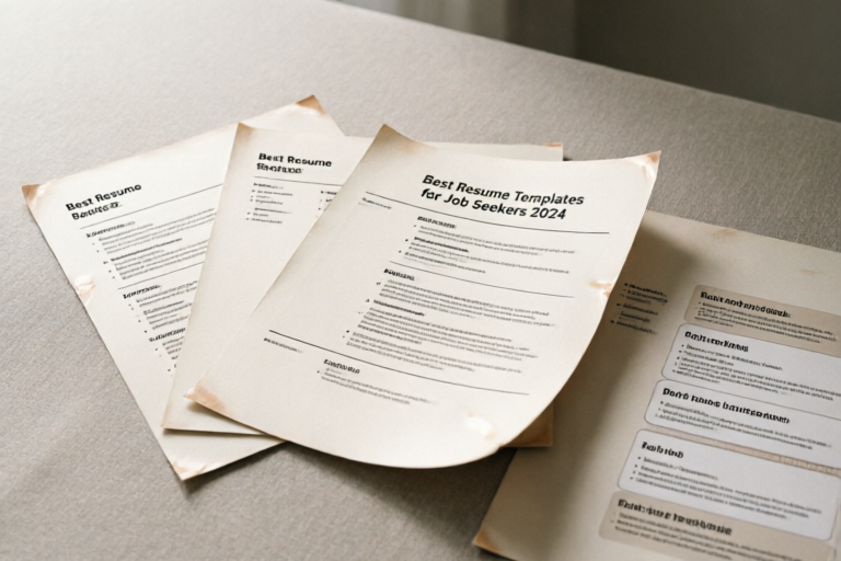 Best Resume Templates for Job Seekers 2024