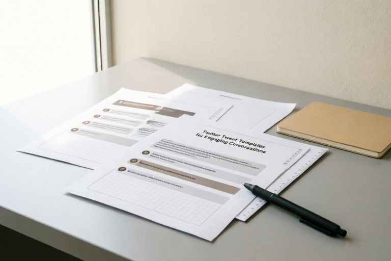 Twitter Tweet Templates for Engaging Conversations