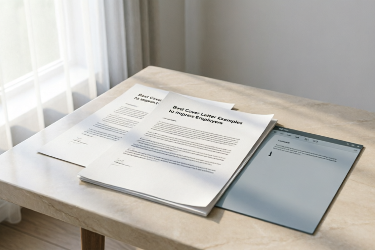 Best Cover Letter Examples to Impress Employers
