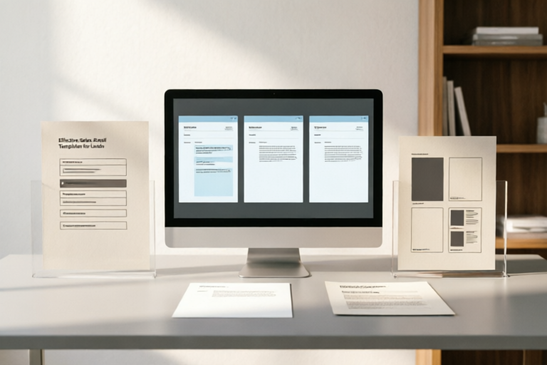 Effective Sales Email Templates for Leads