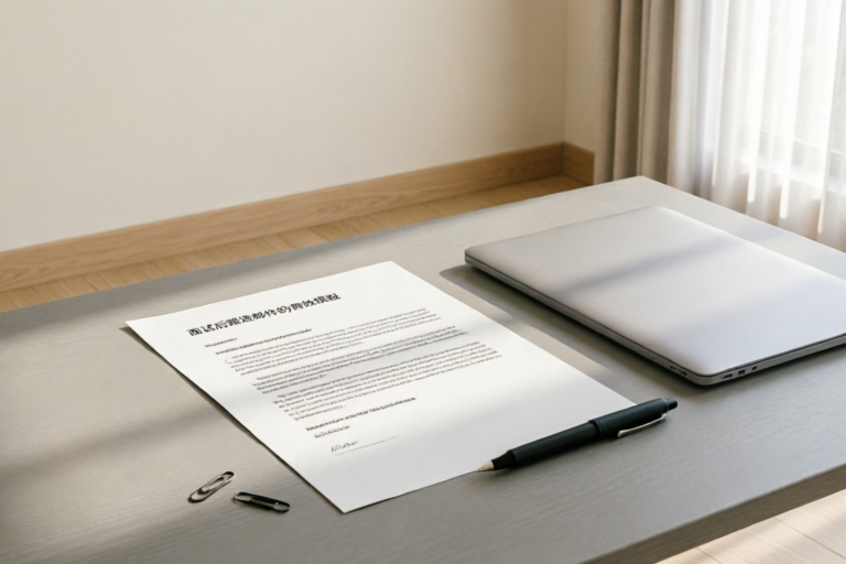 Effective Email Template for Following Up After an Interview