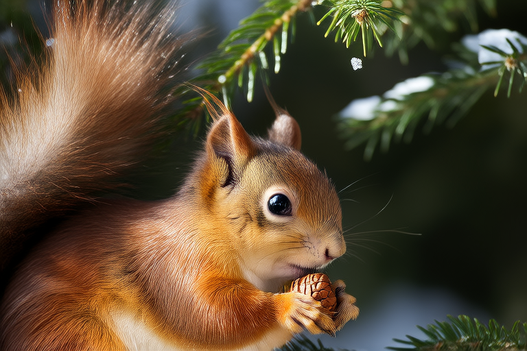 Squirrels: More Than Just Nut Hoarders – Their Mysterious Winter Survival Tactics