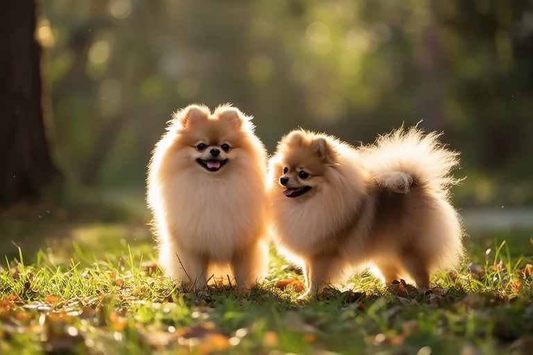 Tiny Tigers of the Dog World: The Adorable Adventures of Pomeranians