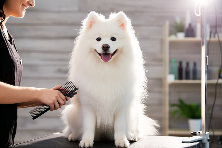 Samoyed Grooming Tips: Maintaining That Fluffy Coat